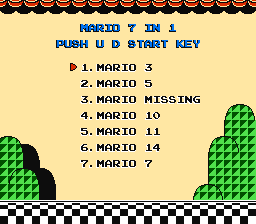 Mario 7-in-1 (Mapper 52) [a1]